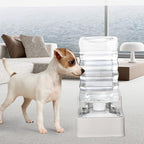 RIZZARI Stainless Steel Pet Water Feeder: 8L Large Gravity Waterer, Less Refills - Image 7