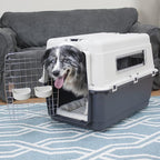 SportPet Airline Compliant LARGE 28.75" Travel Dog Kennel-Durable Plastic - Image 3