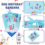 Dog Birthday Decorations, Puppy Birthday Party Outfits, Birthday Hat, Bow Tie - Image 3