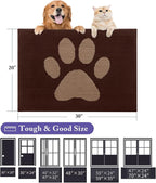 Buganda Dog Door Mat for Muddy Paws, Absorbent Dirt Trapper Non Slip Indoor - Image 2