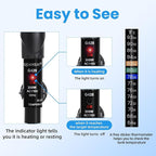 AQUANEAT Aquarium Heater, 300W Fish Tank Heater, Adjustable Submersible Water - Image 7