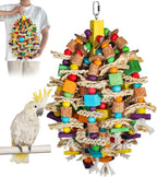 Medium Large Parrot Toys 20in Chewable Bird Toy by Unknown