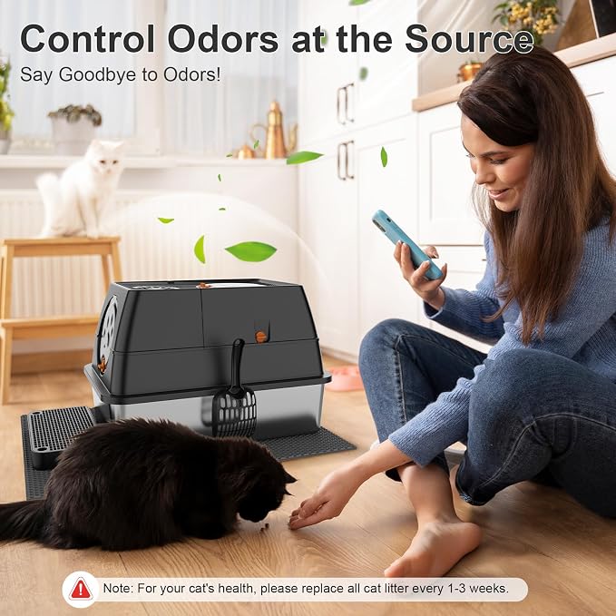 Stainless Steel Litter Box - Image 8