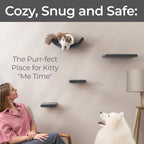 Wall Mounted Cat Shelves by Pryde Pets - Image 3