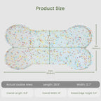 Dog Food Mat Anti-Slip Silicone Dog Bowl Mat Thicker Pet Placemat Waterproof - Image 2