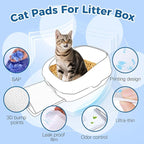Cat Pads 25 ct Super Absorbent Pet Pee Pads Compatible - Image 3