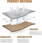 Self Warming Cat Bed, Foldable Self Heated Cat Mat Extra Warm Thermal Heating - Image 5