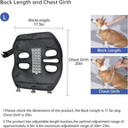 Dog Lift Harness for Small Dogs, Dog Backpack Carrier, Adjustable Padded - Image 6