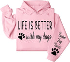 Custom Dog Mom Shirt for Women Pet Ears Sweatshirt - Image 3