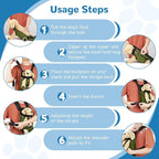 YUDODO Pet Dog Carrier Backpack Adjustable Dog Front Carrier, Legs Out Easy-Fit - Image 3