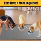 31.8"x23.8" Large Dog Mat for Food and Water, XL Silicone Pet Feeding Mats - Image 7