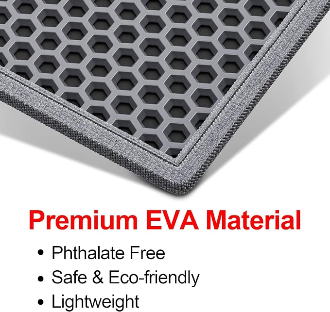 Cat Litter Box Mat: 36"x 30" Waterproof Kitty Cat Litter Trapping Mat, - Image 5