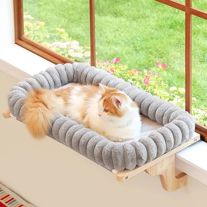 Zakkart SnugCloud Cat Perch for Window Sill by Zakkart