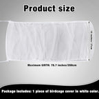 Shappy Large Bird Cage Seed Catcher, Bird Cage Cover Net Skirt Guard, - Image 2