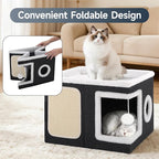 Shikha Cat Beds for Indoor Cats, Large Cat Cave - Image 5