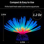 Uniclife Aquarium Imitative Rainbow and Iridescent Blue Sea Urchin Balls - Image 5