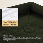 Orthopedic Dog Beds for Large Sized Dogs, Waterproof Egg Crate Foam Large Dog - Image 3