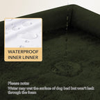 Orthopedic Dog Beds for Large Sized Dogs, Waterproof Egg Crate Foam Medium Dog - Image 2