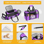 Cat Carrier Pet Carriers Airline Approved - Image 5