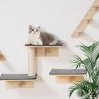 VEVOR Wall Mounted Cat Shelves, Cat Wall Shelves and Perches - Image 8