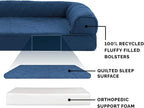 Furhaven Orthopedic Dog Bed for Large Dogs w/ Removable Bolsters & Washable - Image 4