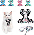 Halypet Cat Harness and Leash Set Cute Escape Proof Vest Harness by DOMoreWithYourPet