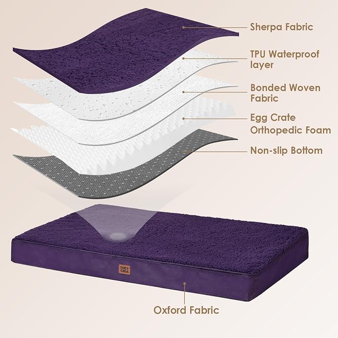 EHEYCIGA Orthopedic Medium Dog Beds - Image 4