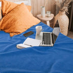 Fleece Blanket Bulk Pack of 6 Cozy Fleece Throw Blankets 50x60 Warm Soft - Image 6
