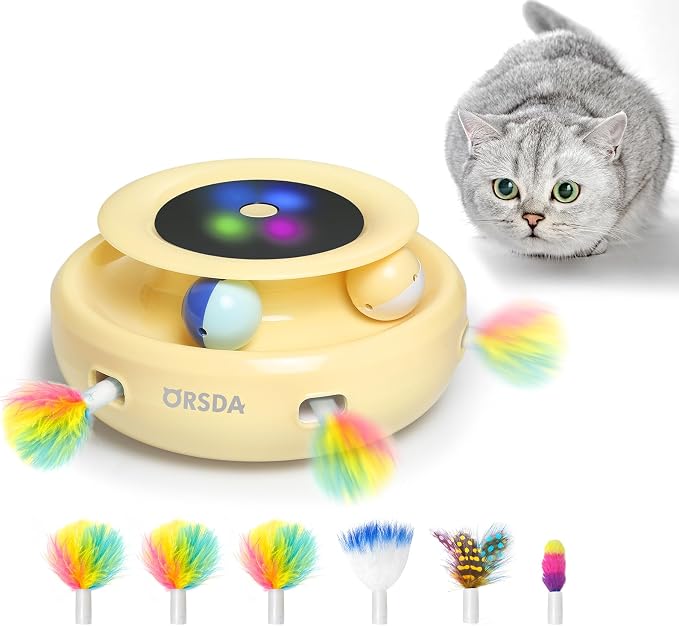 ORSDA Cat Toys 2-in-1 Interactive Cat Toys by ORSDA