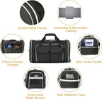 Estarer Soft Sided Pet Carrier Airline Approved, 4 Sides Expandable Collapsible - Image 6