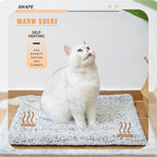 Two Uses'Cat Mat, Self Warming&Cooling Cat Mat.18 * 24in-Cooling Cat - Image 2