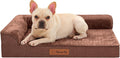 Orthopedic Dog Bed for Small and Medium Dogs, Memory Foam Pet Bed by RainmrBedding