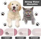 Dog Food Mats for Floors Waterproof, Cat Water Bowl Mats Pet Feeding Absorbent - Image 2