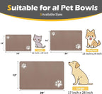 Pet Feeding Mat-Absorbent Dog Mat - Image 2