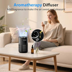 Air Purifiers for Bedroom with H14 True HEPA, Quiet Air Cleaner With Sleep Mode - Image 6