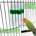 Bird Water Dispenser Parrot Water Feeder Bird Seed Container - Image 3