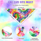 Amylove 120 Pcs St. Patrick's Day Dog Bandanas Bulk Holiday Triangle Dog Pack - Image 2