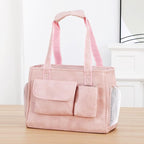 Dog Carrier Purse, Fashion Leather Pet Carrier Bag, Airline Approved Soft Sided - Image 7