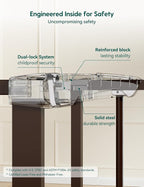 Babelio Metal Baby Gate, 29-48" Auto Close Easy Install Pet Gate, Extra Wide - Image 3
