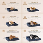 EHEYCIGA XL Dog Bed Memory Foam - Image 2