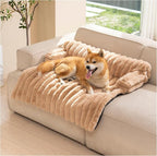 Avont Dog Bed Mat for Couch, Warm Fluffy Calming Sofa Topper Furniture by Avont