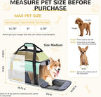 Lekereise Top-Expandable Pet Carrier 17x11x9.5 Inch Alaska Hawaiian Airline - Image 3