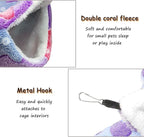 Cat Hammock for Cage, Soft Warm Hanging Bed for Kitten, Guinea Pig, Chinchilla - Image 4