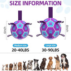 QDAN Dog Toys Soccer Ball - Image 5
