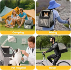 Cat Backpack Carrier for Small Dogs and Cats Fit Up to 15 Lbs, Small Dog - Image 9