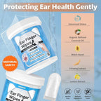 OBSEDE Dog & Cat Ear Wipes, Finger Sleeve Design - Image 2