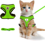 shudyear Summer cat Chest Harness and Leash, Anti-Escape Adjustable Soft mesh by Shudyear
