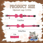Sliverdew 2 Pcs Kitten Bow Tie Collar - Image 3