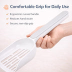 Cat Poop Scooper Cleaning Shovel, Plastic Candy Color Shovel, Ergonomic Pet - Image 5