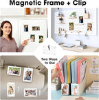 16 PCS Car Picture Holder, Car Visor Photo Clip, Acrylic Magnetic 3 Inch Car - Image 5